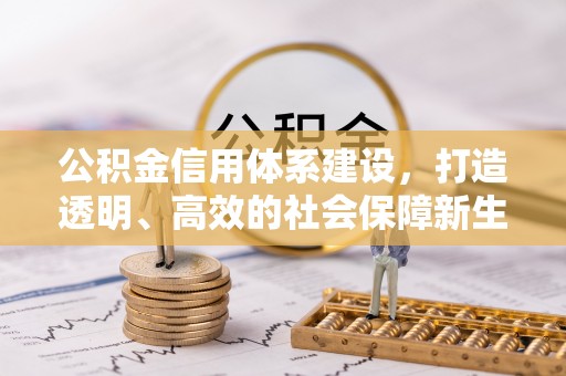 临桂公积金信用体系建设，打造透明、高效的社会保障新生态
